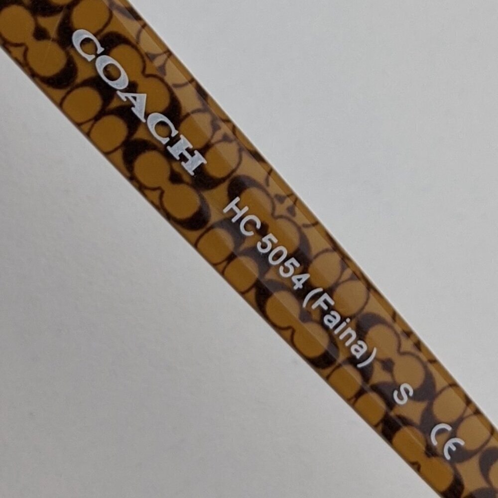 🕶️ Coach FAINA HC5054-9187  Eyeglasses 51/17-135 / ALH413🕶️​ - Picture 5 of 8